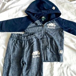 Roots Kids Organic Hoodie Navy Blazer